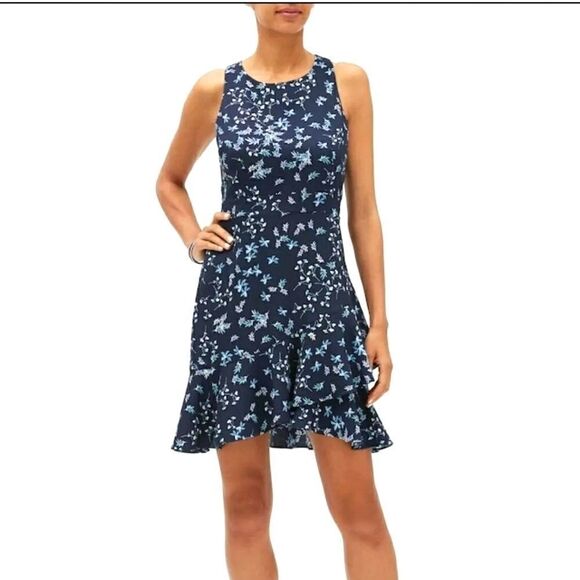 Banana Republic Ruffle Hem Sheath Dress - Picture 2 of 8